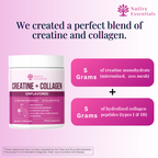 Creatine + Collagen Supplement for Women