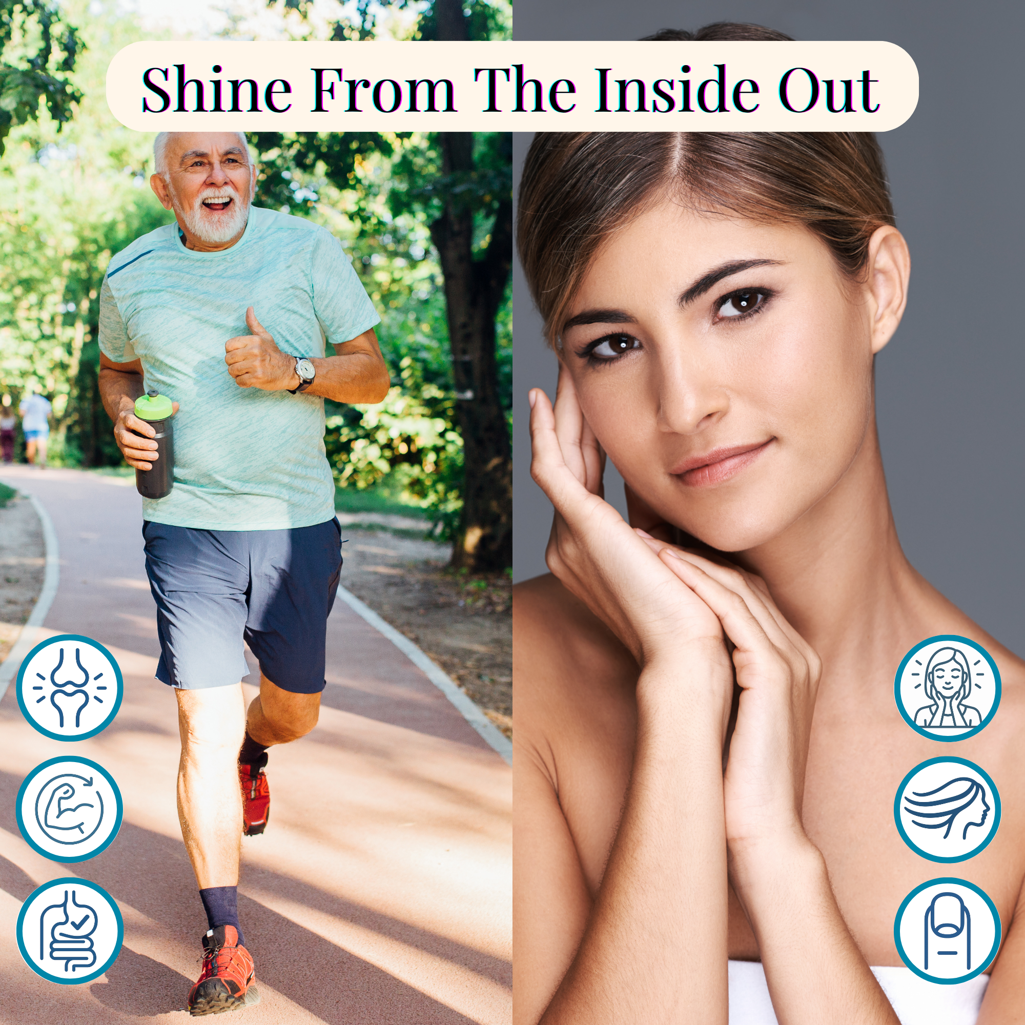 Premium Hydrolyzed Collagen Peptides Powder