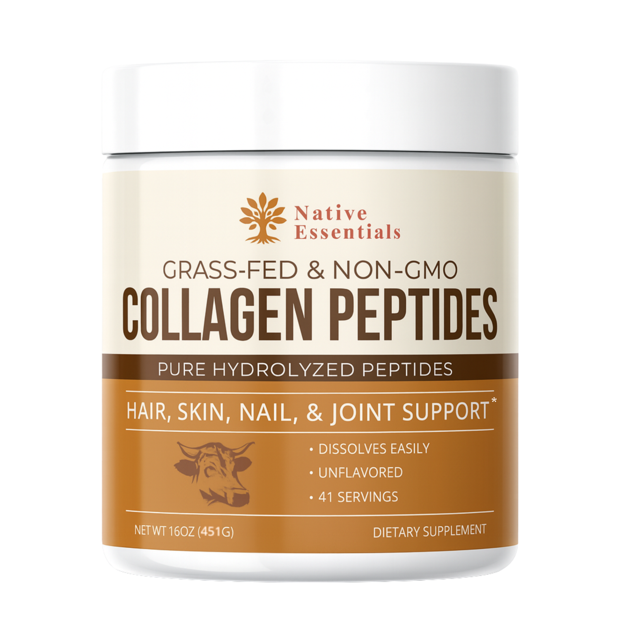 Premium Hydrolyzed Collagen Peptides Powder