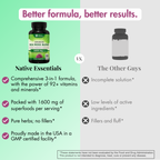 Advanced Sea Moss Blend - Irish Sea Moss, Bladderwrack, and Burdock Root