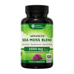 Advanced Sea Moss Blend - Irish Sea Moss, Bladderwrack, and Burdock Root