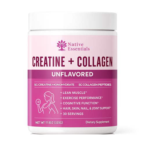 Creatine + Collagen Supplement for Women